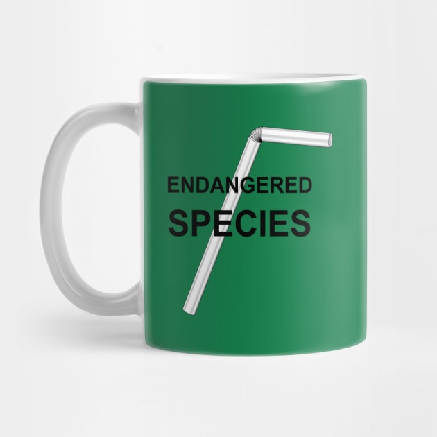 Straw Endangered Species No Straws by KevinWillms1